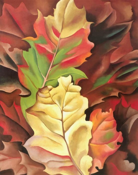 O'Keeffe Autumn Leaves Painting Best Paintings