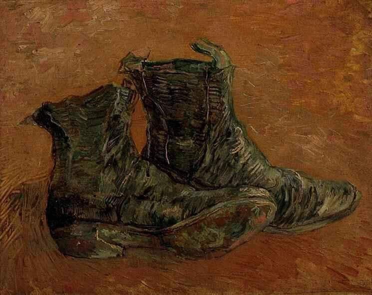 Vincent van Gogh A Pair of Shoes 1 Painting Best Sale