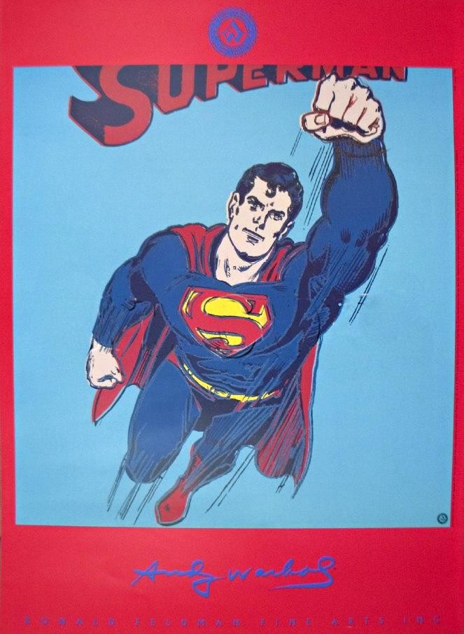 Andy Warhol Superman Painting | Best Superman Paintings ...