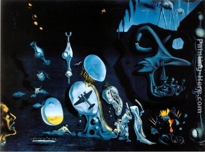 dali blue painting