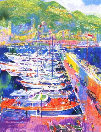 Volvo Masters by LeRoy Neiman