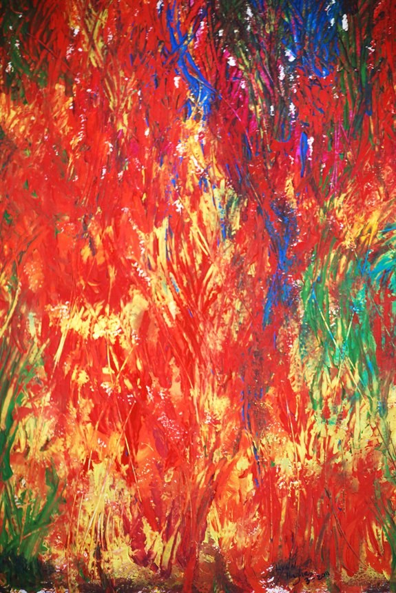 2011 organic abstract Painting | Best Paintings For Sale