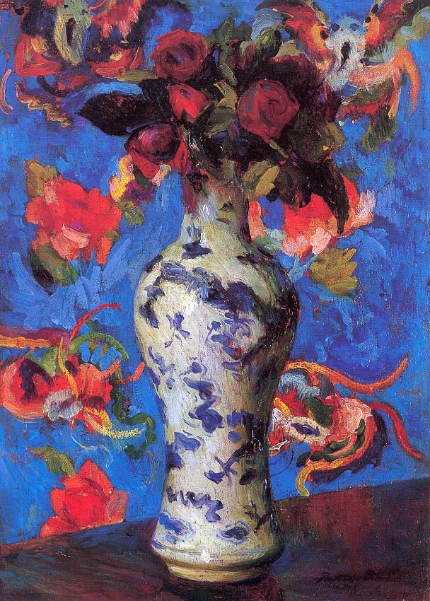 Bernhard Gutmann Vase Painting | Best Paintings For Sale