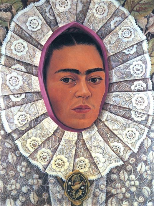 Frida Kahlo FridaKahlo-Self-Portrait-1948 Painting | Best Paintings For ...