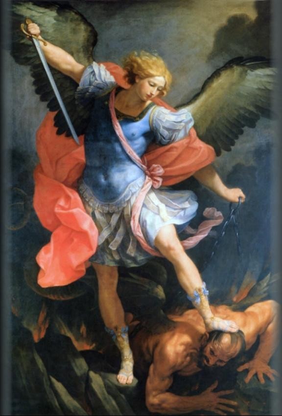 Guido Reni Archangel Michael Painting | Best Paintings For Sale