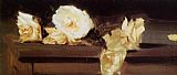 John Singer Sargent Roses painting