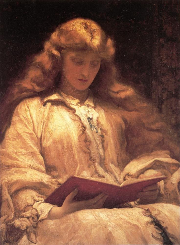 Lord Frederick Leighton The Maid with the Yellow Hair Painting | Best ...