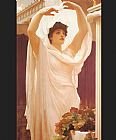 Lord Frederick Leighton Invocation painting