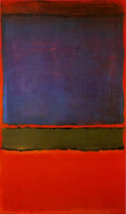 Mark Rothko No 6 Violet Green and Red Painting | Best Paintings For Sale