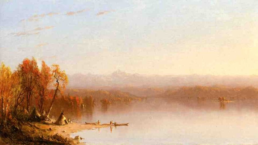 Sanford Robinson Gifford Indian Summer Painting | Best Paintings For Sale