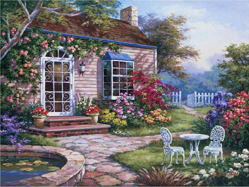 Sung Kim Costa del Sol Painting | Best Paintings For Sale