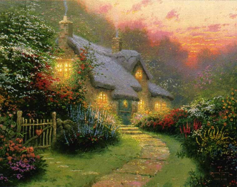 thomas kinkade original oil paintings for sale