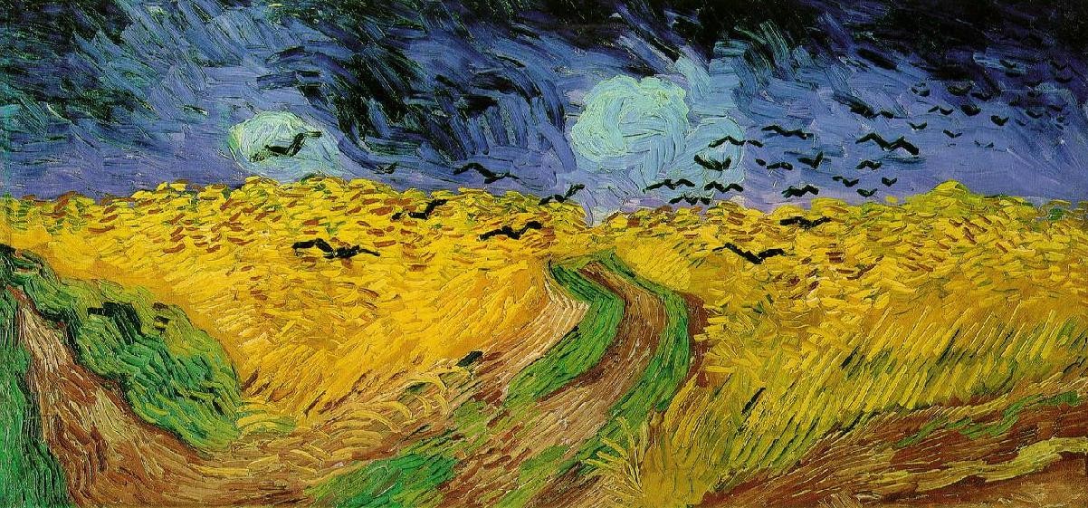 Vincent van Gogh Wheat Field with Crows Painting