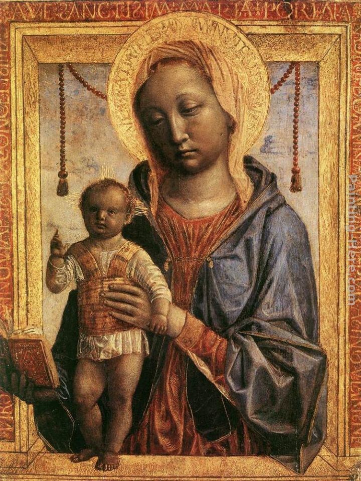 Vincenzo Foppa Madonna of the Book Painting | Best Paintings For Sale