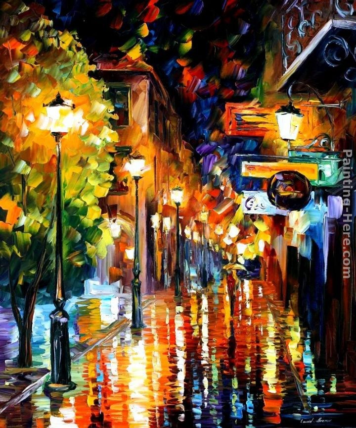 Leonid Afremov CITY Painting | Best CITY Paintings For Sale