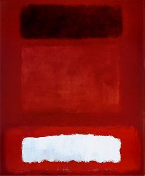 Mark Rothko Red White Brown Painting | Best Red White Brown Paintings ...