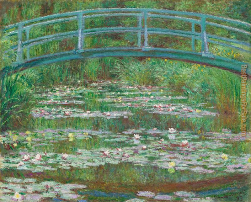 Claude Monet The Japanese Footbridge