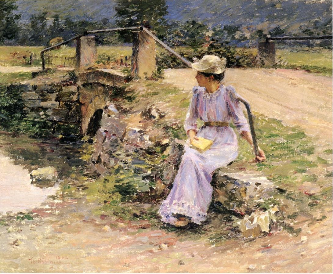 Theodore Robinson La Debacle Painting | Best Paintings For Sale