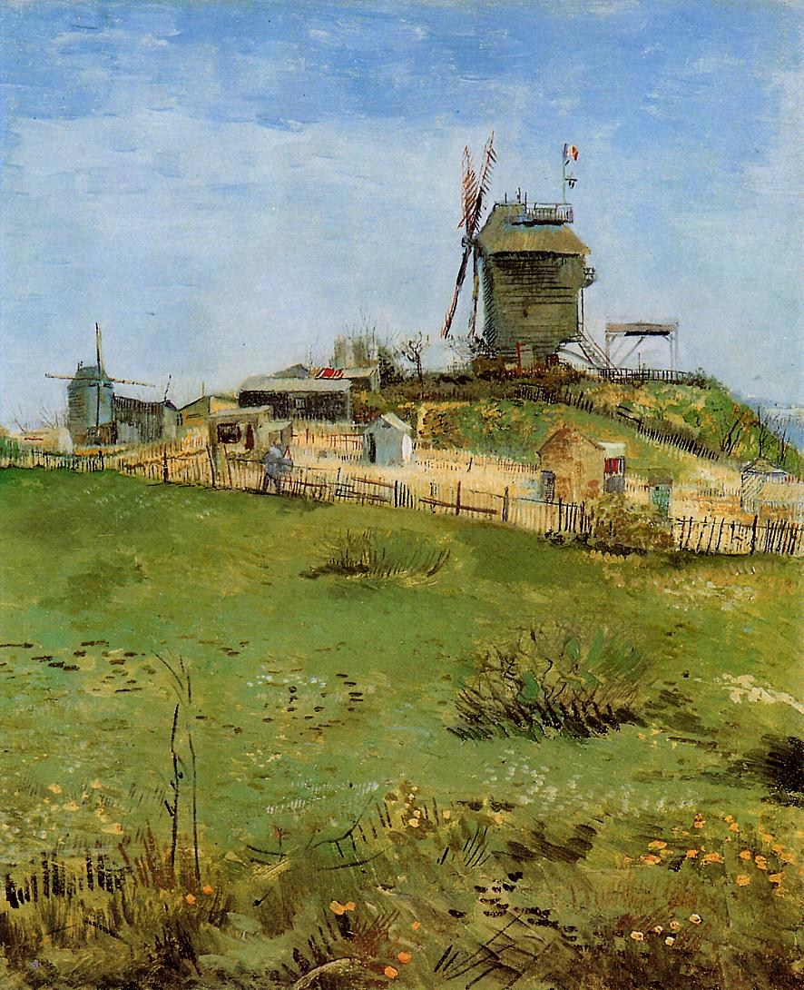  Number Painting for Adults Entrance to The Moulin De La Galette  Painting by Vincent Van Gogh Paint by Number Kit On Canvas for Beginners  40X60CM