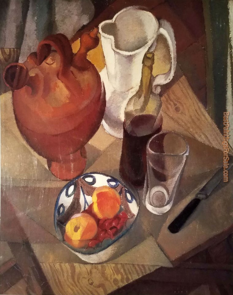Diego Rivera Still Life painting