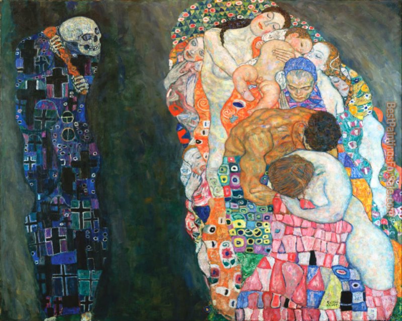 Gustav Klimt Death And Life II painting
